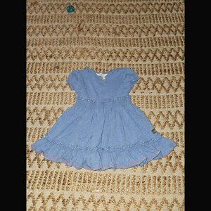 Matilda Jane Blue Ruffle Trimmed Dress 2T
